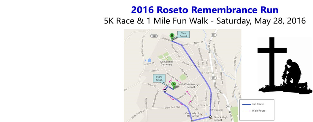 Registration for Roseto Remembrance Run Now Open