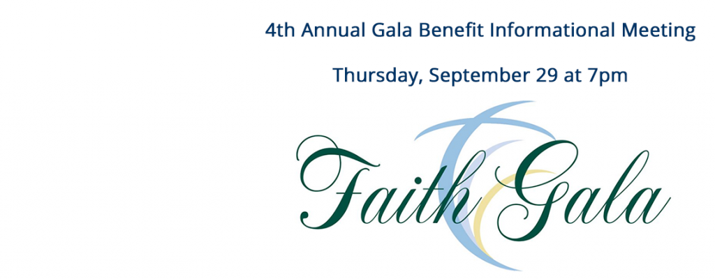 4th Annual Gala Benefit Informational Meeting