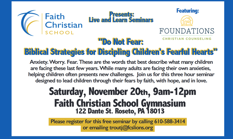 Faith Christian School Christ-centered Education