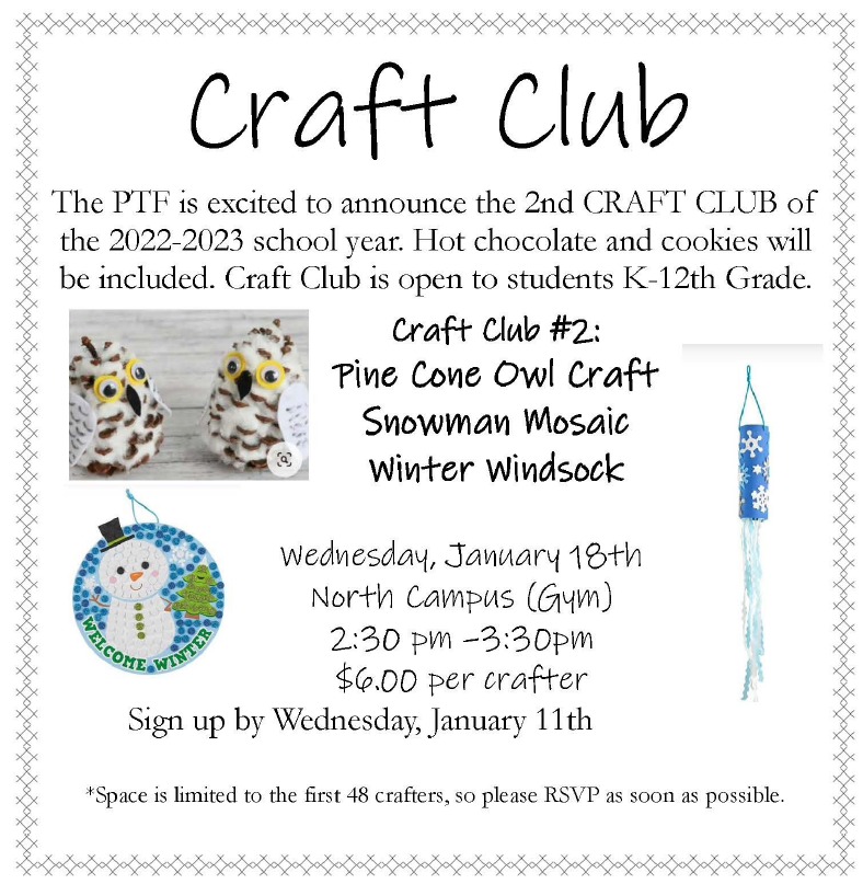 January Craft Club