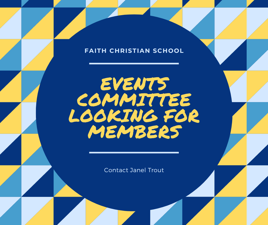 Events Committee - Looking for new members