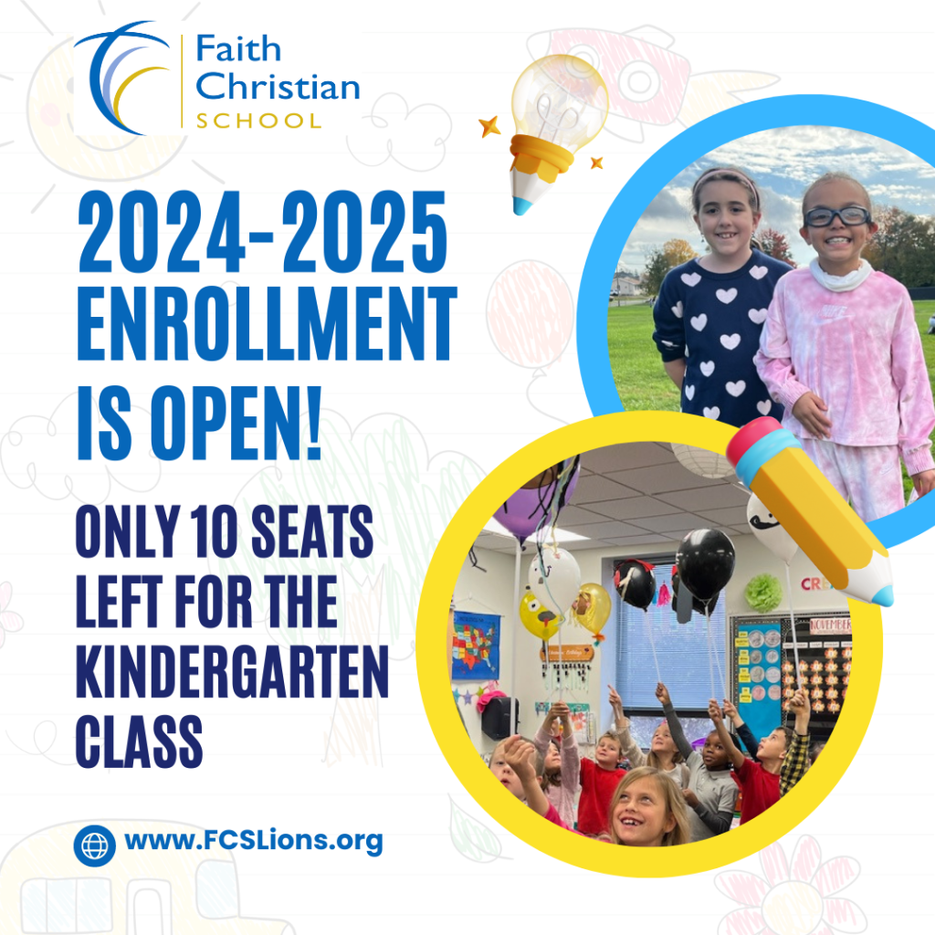 Enrollment is OPEN for 2024-2025 school year!