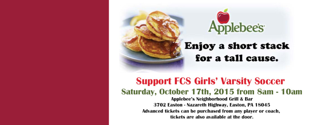 Applebee's Flapjack Fundraiser Breakfast