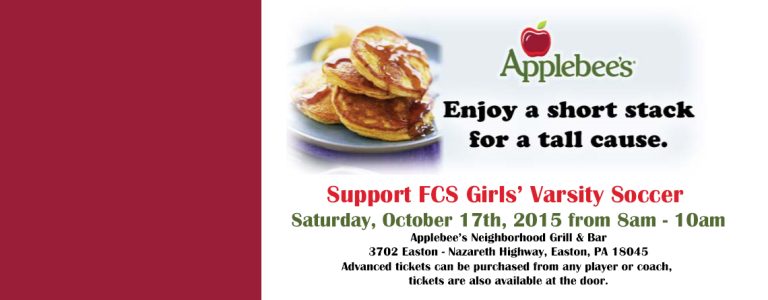 Applebee’s Flapjack Fundraiser Breakfast