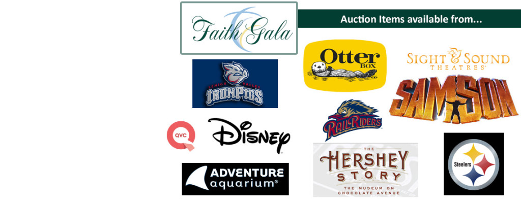 Silent & Live Auction Items at Faith Gala