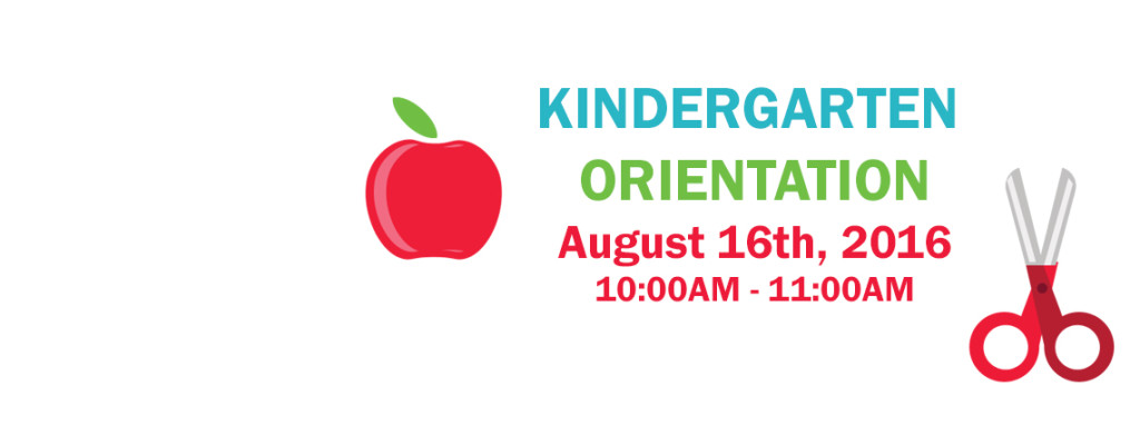 Kindergarten Orientation