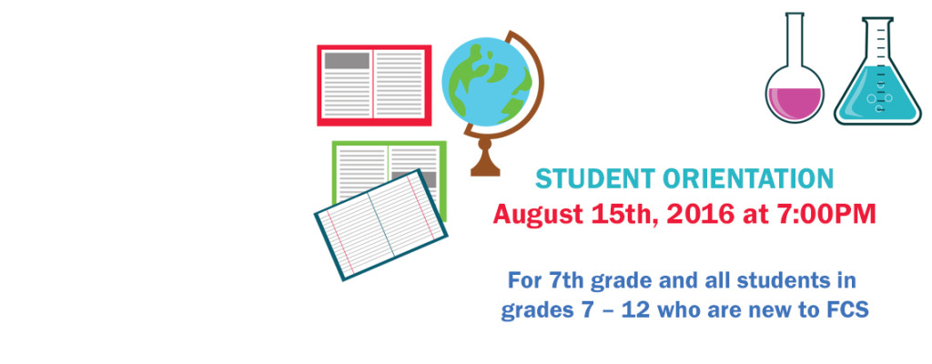 7th Grade & New Student Orientation