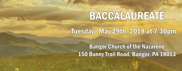Baccalaureate – Tuesday, May 29th, 2018