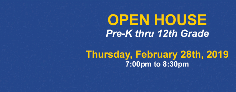 Open House – February 28th, 2019