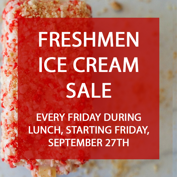 Freshmen Ice Cream Sale