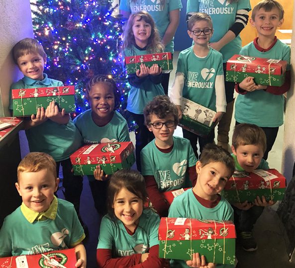 Operation Christmas Child Shoebox Packing