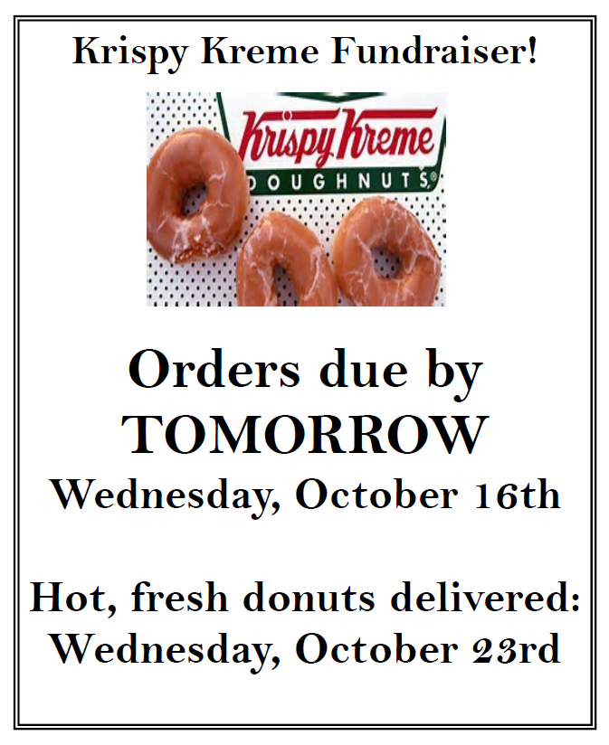 Krispy Kreme Order Pickup 10/23