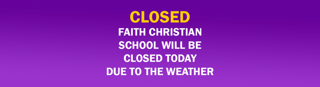 FCS Closed - Tuesday, February 13th FID #3