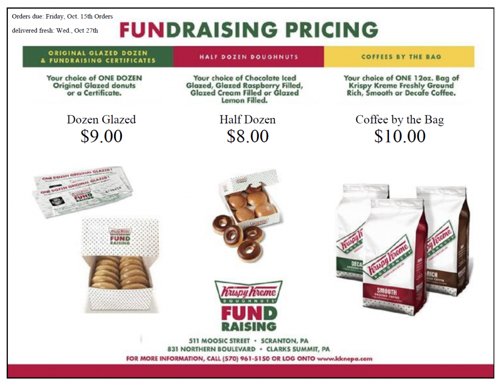 Krispy Kreme Fundraiser