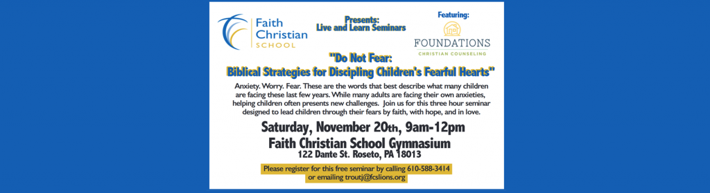 Do Not Fear: Biblical Strategies for Discipling Children's Fearful Hearts