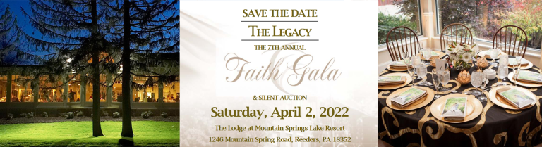 Faith Gala & Silent Auction – April 2, 2022