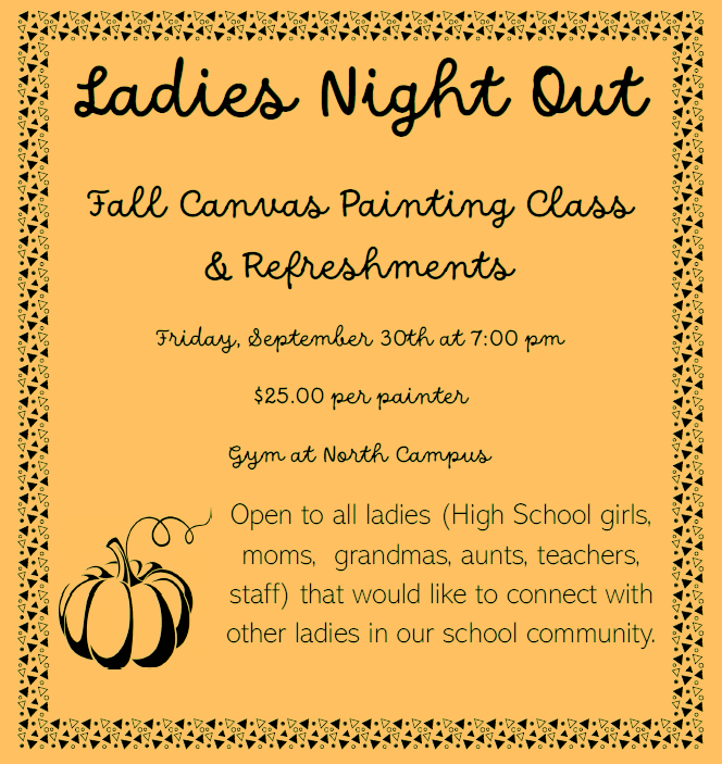 Ladies Night Out – Friday, Sept 30th