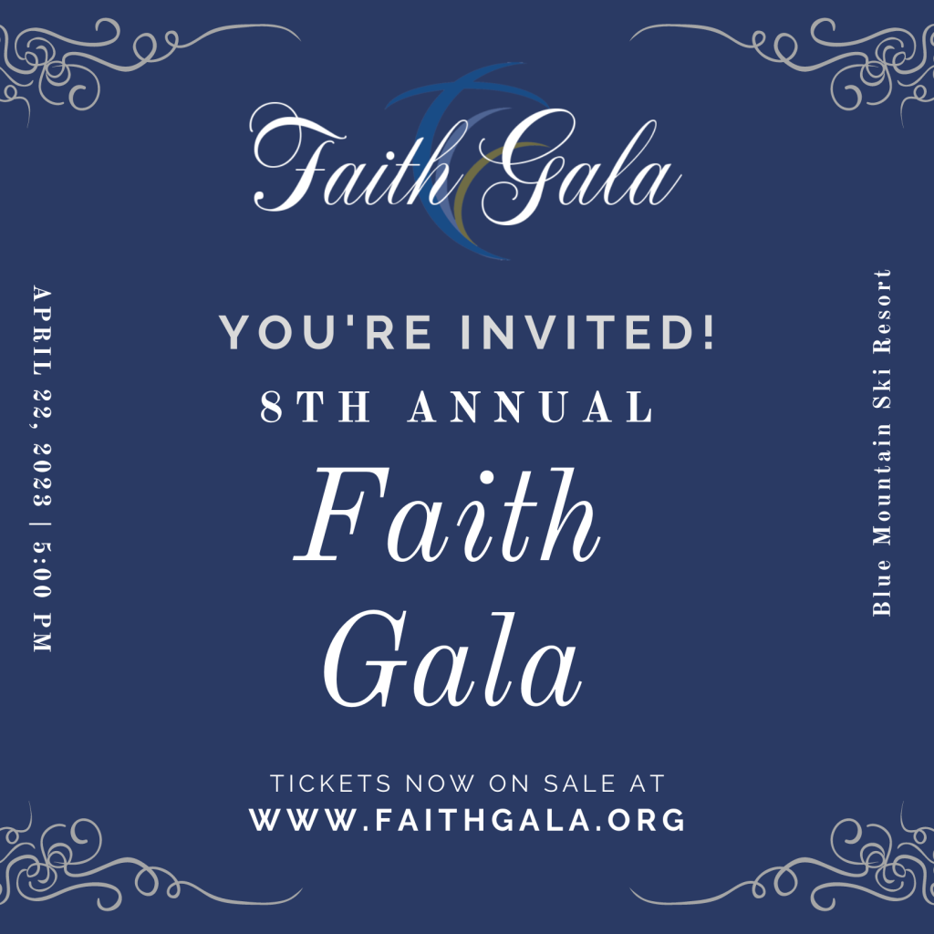 Our 8th Annual Faith Gala Event