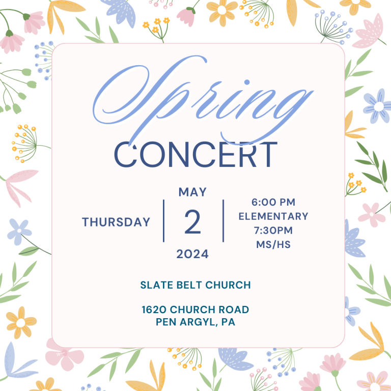 Spring Concert – May 2, 2024