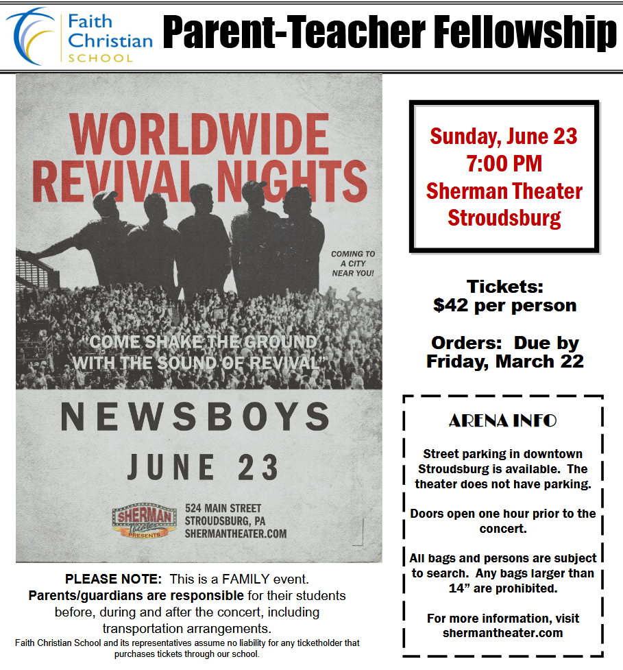 Newsboys Concert - Sunday, June 23th